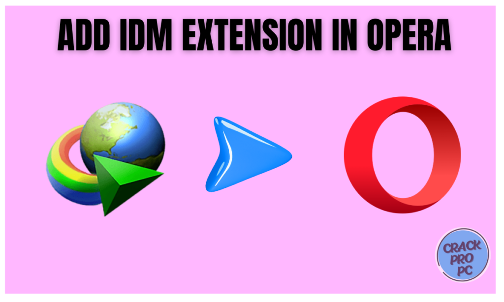 ADD IDM EXTENSION IN OPERA