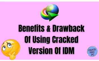Benefits & Drawback Of Using Cracked Version Of IDM