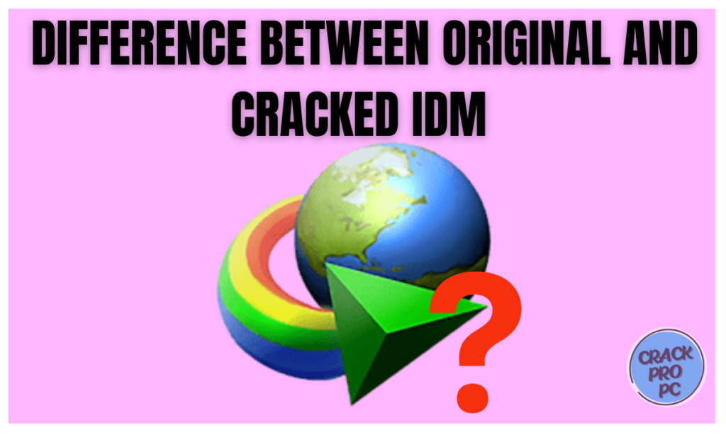 DIFFERENCE BETWEEN ORIGINAL AND CRACKED IDM