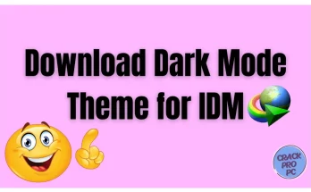 Download Dark Mode Theme for IDM