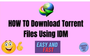HOW TO Download Torrent Files using IDM