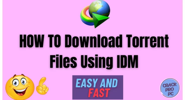 HOW TO Download Torrent Files using IDM