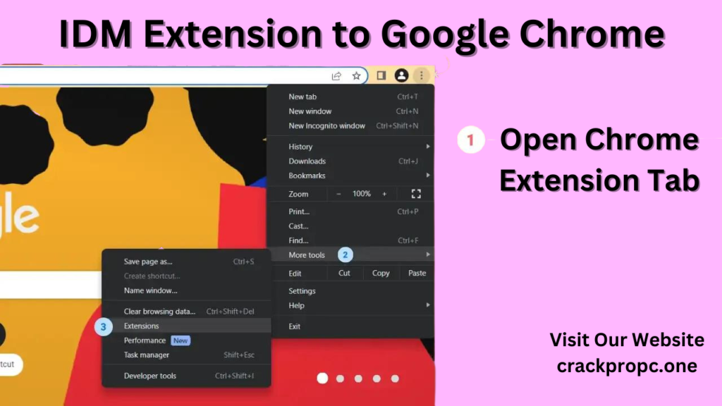 IDM Extension to Google Chrome